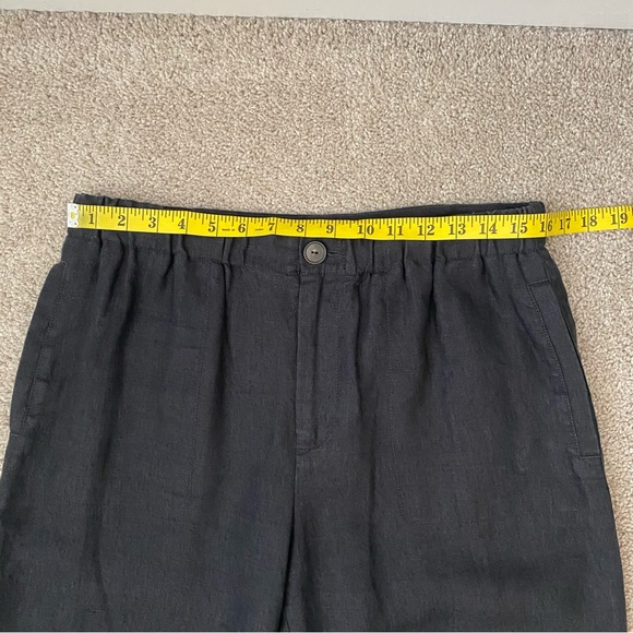 Vince Hemp Pants Black 10 - Picture 9 of 11